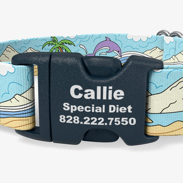 closeup view of personalization